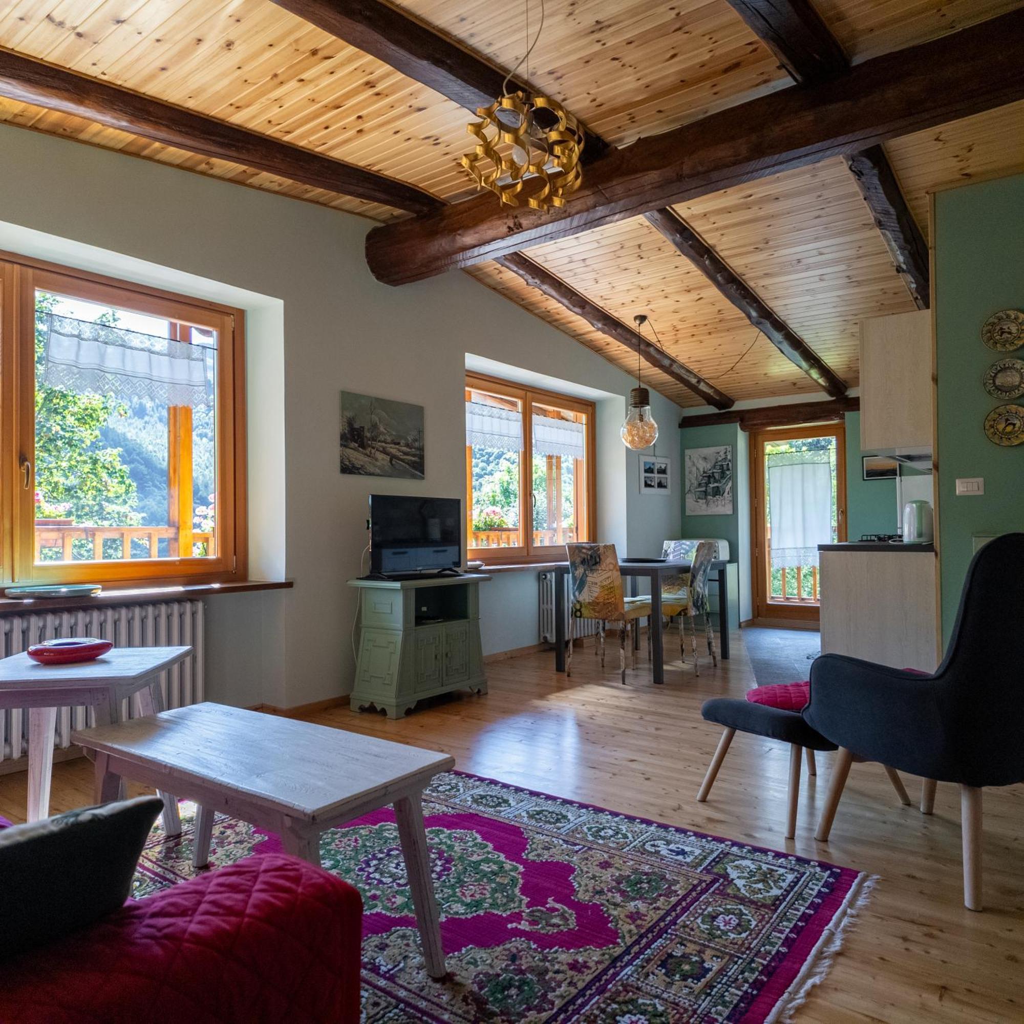 Apartamento La Finestra Sul Monviso Crissolo Exterior foto
